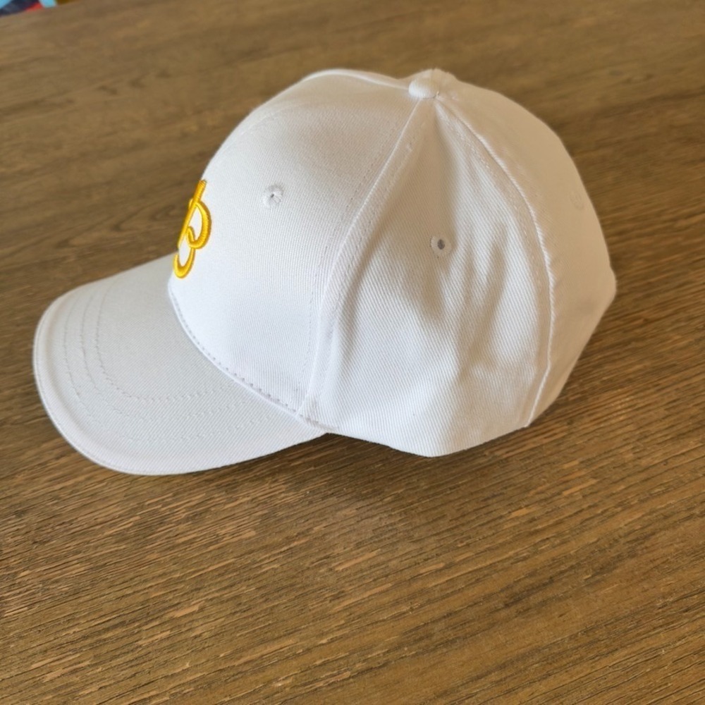 NEW Breitling Watch Company 1884 Embroidered Logo Men's Hat-White Organic Cap - Picture 5 of 13